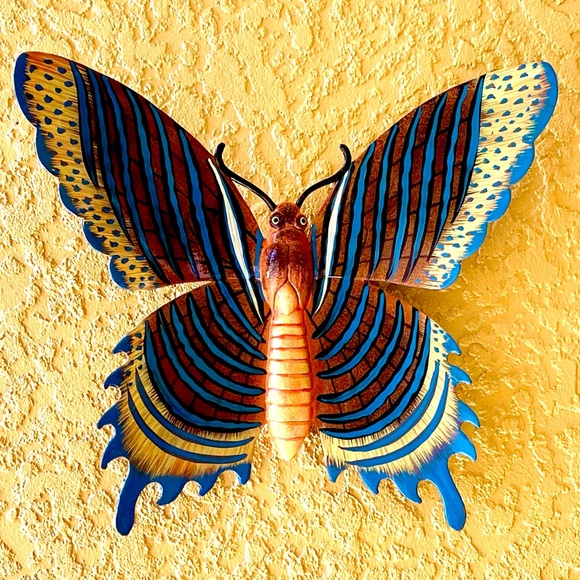 Other - BUTTERFLY HANGING WALL ART IRON OUTDOOR, INDOOR